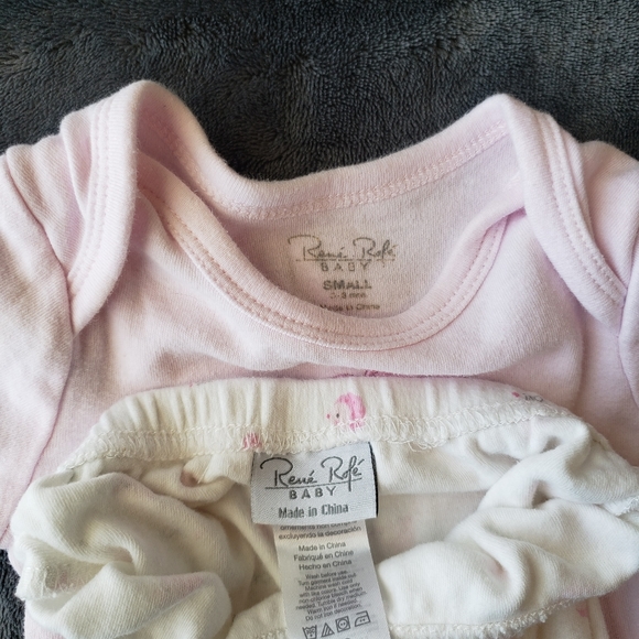 2 for 10$ Reńe Rolfe Baby Pink Hedgehog Set - Picture 3 of 3